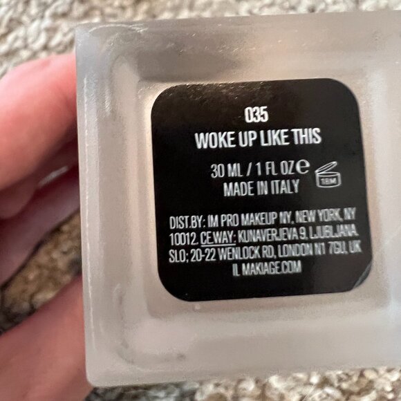 New in Box: IL Makiage WOKE UP LIKE THIS Flawless Base Foundation Shad #30 - Picture 5 of 9